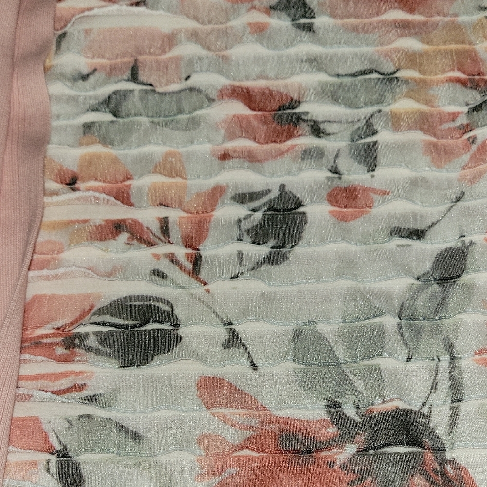 Alfred Dunner Pink Cardigan Style Built In TankTop - Picture 5 of 6
